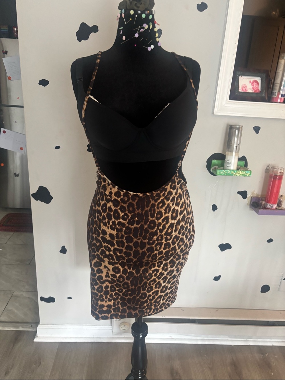 SHEIN Leopard Print Pencil Skirt - Brown & Black 1xl